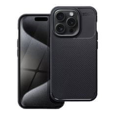 OEM CARBON PREMIUM etui za IPHONE 15 Pro črn