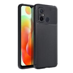 OEM CARBON PREMIUM etui za XIAOMI Redmi 12C črn