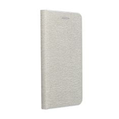 OEM LUNA Book Gold torbica za XIAOMI Redmi Note 13 PRO 5G srebrna