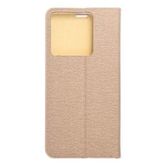 OEM LUNA Book Gold torbica za XIAOMI Redmi Note 13 PRO 5G zlata