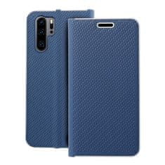 OEM LUNA Book Carbon torbica za HUAWEI P30 Pro, modra