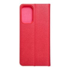 OEM LUNA Book Gold torbica za SAMSUNG A23 5G rdeča