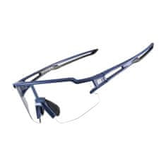 ROCKBROS Fotochromna kolesarska očala z UV filtri 400 UVA in UVB, modra
