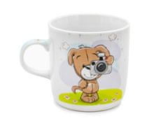 Bella Fiore Otroški porcelanast vrč 230ml PEJSEK