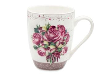 Bella Fiore Vrč porcelan 340ml Cvetje vrtnice