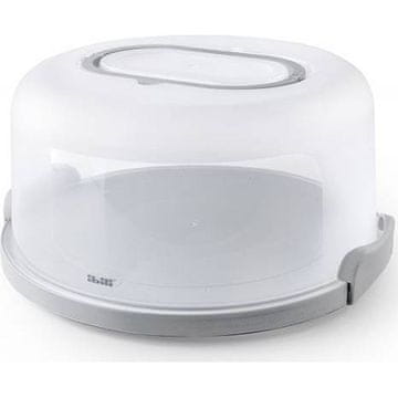 Ibili Pladenj za torte s pokrovom, 30 x 15 cm -