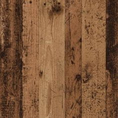 Vidaxl omara za pralni stroj Old Wood 64x24x190 cm