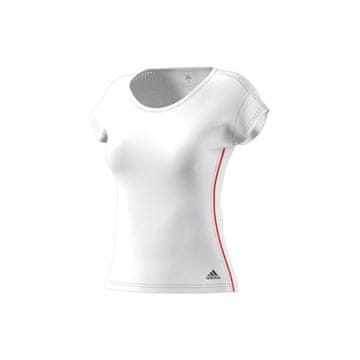 Adidas Majice obutev za trening bela L Barricade #18