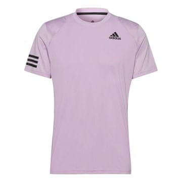 Adidas Majice obutev za trening vijolična Club 3 Stripes
