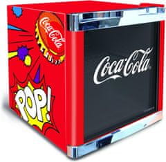 Husky  Mini hladilnik Coca-Cola PopArt s stekleno vitrino