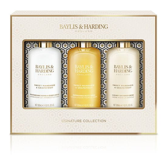 Baylis & Harding Darilni set Tangerine & Grapefruit 3 x 300 ml