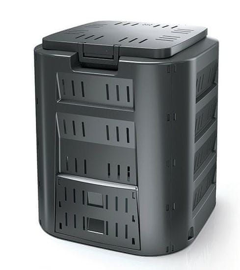 shumee PROSPERPLAST KOMPOSTNIK 320L ČRNO KOMP.ZELEN