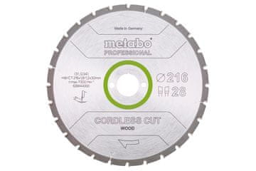 shumee Akumulatorska krožna žaga Metabo HW CT 216x30x28z CUT wood professional
