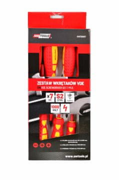 shumee AWTOOLS KOMPLET IZVIJAČEV Z IZOLACIJO VDE S2 7delni