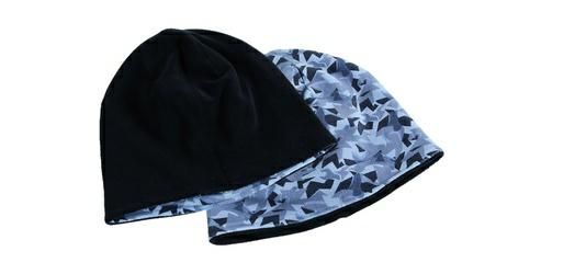 shumee BETA DVOSTRANSKA ZIMSKA KAPA, CAMO/ČRNA