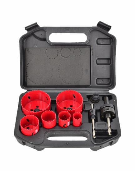 shumee AWTOOLS SET BIMETALNIH VRTNIH ŽAG 8 kos. 22-73 mm
