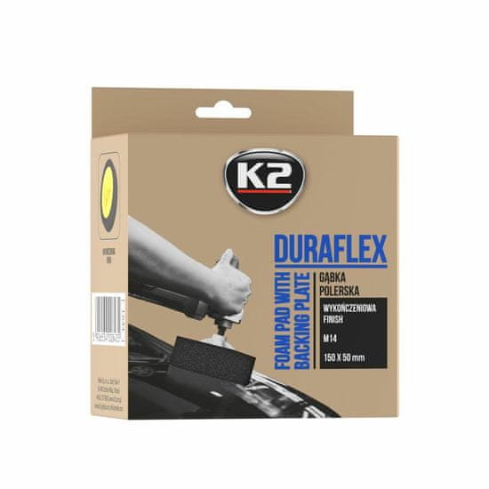 shumee K2 M14 ZAKLJUČNA GOBA, MEHKA. DURAFLEX - GOBICA ZA POLIRANJE ČRNA NAVOJ M14