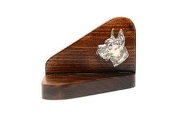 Artdog Nemška doga I - lesen svečnik s psom, stojalo za čajne svečke, pasji spomenik Art-Dog