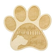 Artdog Ameriški staffordshirski terier, Amstaff, Amstaf - podstavek za skodelice, graviran podstavek s psom, darilo za ljubitelja psov znamke Art-Dog