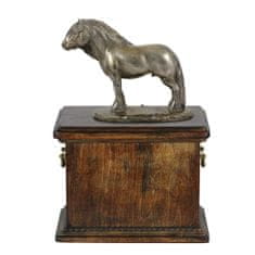Artdog Fell Pony konj - žrebec - žara za konjski pepel, žara s kipcem, elegantna žara s konjem Art-Dog