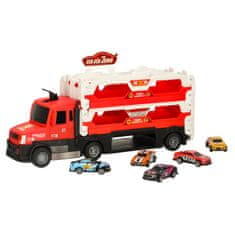 WOWO TIR transporter zložljivo vozilo XXL rdeče barve
