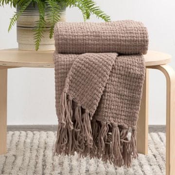 shumee ODEJA SUZI 130 X 170 CM TEMNO BEŽ