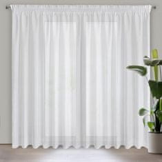 shumee REBECCA READY ZAVESA NA TRKU 300X270 CM BELA