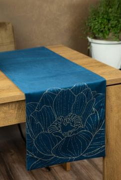 shumee BLINK TABLECLOT 13 35 X 140 CM MORNO MODRA