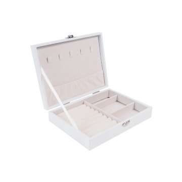 Aga Škatlica za nakit 20x15x5 cm Bela
