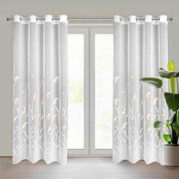shumee GOTOVA ZAVESA ABBIE 140 X 250 CM KREM