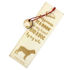 Artdog Cane Corso Italiano - zaznamek s psom, personaliziran zaznamek, pasji pripomoček za bralce Art-Dog