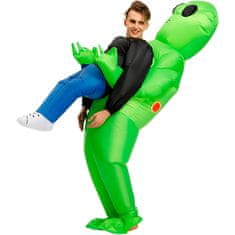 VIVVA® Napihljiv kostum za noč čarovnic za ugrabitev s strani nezemljanov | UFOMAN