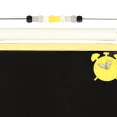 WOWO Magnetna tabla z abakusom in papirjem 45 x 40 x 100 cm - idealna za učenje in ustvarjalno zabavo otrok