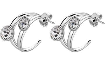 Brosway Čudoviti obročasti uhani s kristali Affinity BFF170