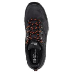 Jack Wolfskin Čevlji treking čevlji grafitna 45 EU Rebellion Guide Texapore Low