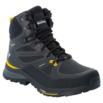 Jack Wolfskin Čevlji treking čevlji črna Force Trekker Texapore Mid