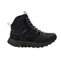 Jack Wolfskin Čevlji treking čevlji črna 44 EU Terraquest Mid Texapore