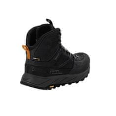Jack Wolfskin Čevlji treking čevlji črna 44 EU Terraquest Mid Texapore