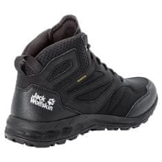 Jack Wolfskin Čevlji treking čevlji črna 44.5 EU Woodland Texapore Mid
