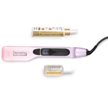 shumee SAINT ALGUE 3964 - Demeliss TITANIUM Dreams Edition Set - Parni ravnalnik + Kera-Protein Nourishing Treatment 100 ml + Serum Treatment 50 ml