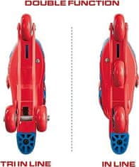 Mondo Otroški rolerji MONDO SPIDERMAN TRI IN LINE SKATES 29-32