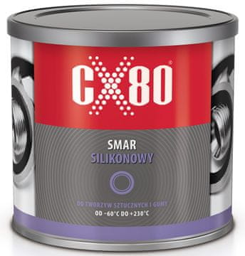 CX8O SILIKONSKO MAZIVO ZA PLASTIKO IN GUMO NSF H1 500G - CX-020