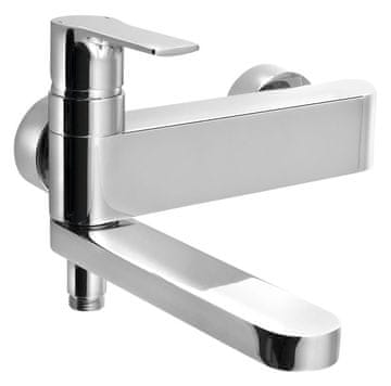 SAPHO PAX Stenska Kadna Armatura, Vrtljivo Izlivno, Kromirana