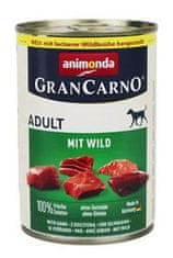 Animonda pes GRANCARNO cons. ADULT divjačina 400g