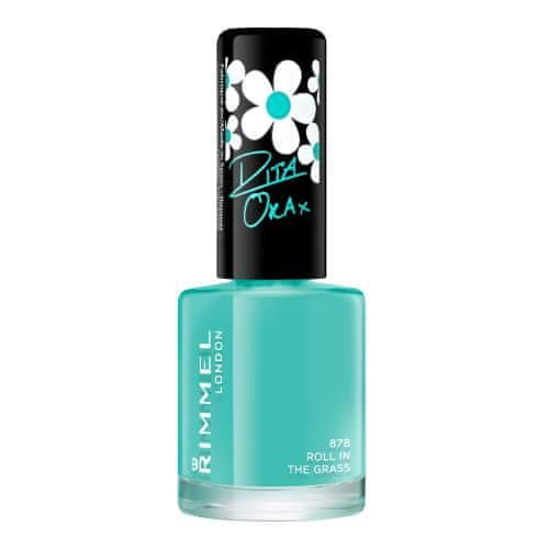 Rimmel 60 Seconds Super Shine hitro sušeči lak za nohte 8 ml Odtenek 878 roll in the grass