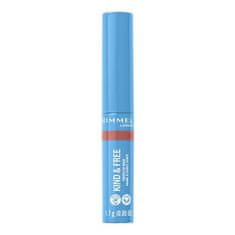Rimmel Kind & Free Tinted Lip Balm obarvan balzam za ustnice 4 g Odtenek 002 natural apricot