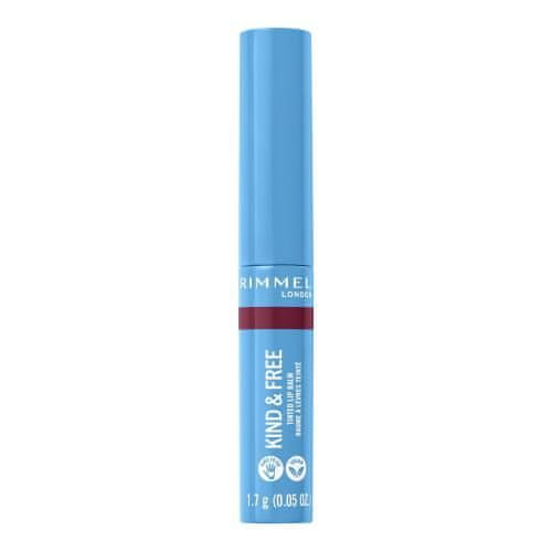 Rimmel Kind & Free Tinted Lip Balm obarvan balzam za ustnice 4 g Odtenek 006 berry twist