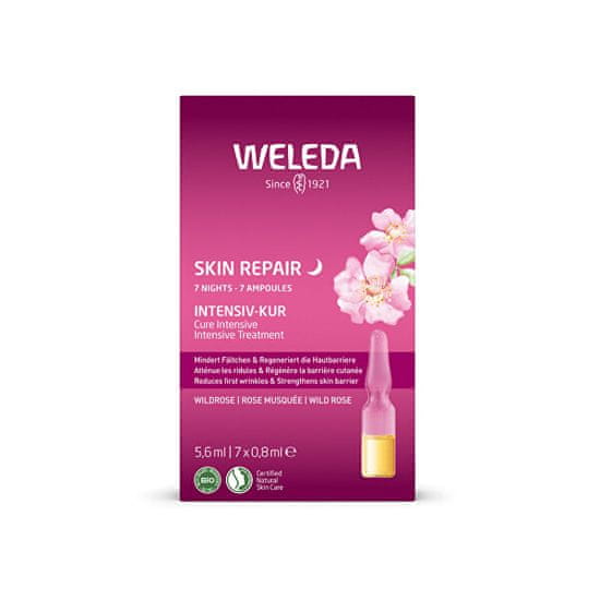 Weleda 7-dnevna intenzivna nega Wild rose Skin Repair (Intensive Treatment) 7 x 0,8 ml