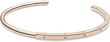 Pandora Polna odprta bronasta zapestnica Pandora Rose 589493C00