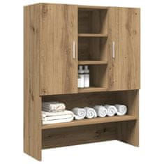 shumee vidaXL Omara za pralni stroj artisan hrast 70,5x25,5x90 cm